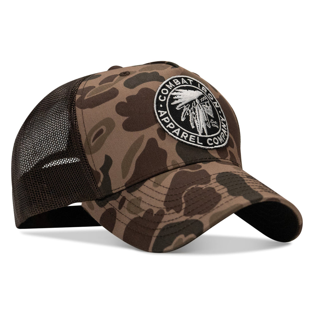 Indian Chief Skull Patch Snapback