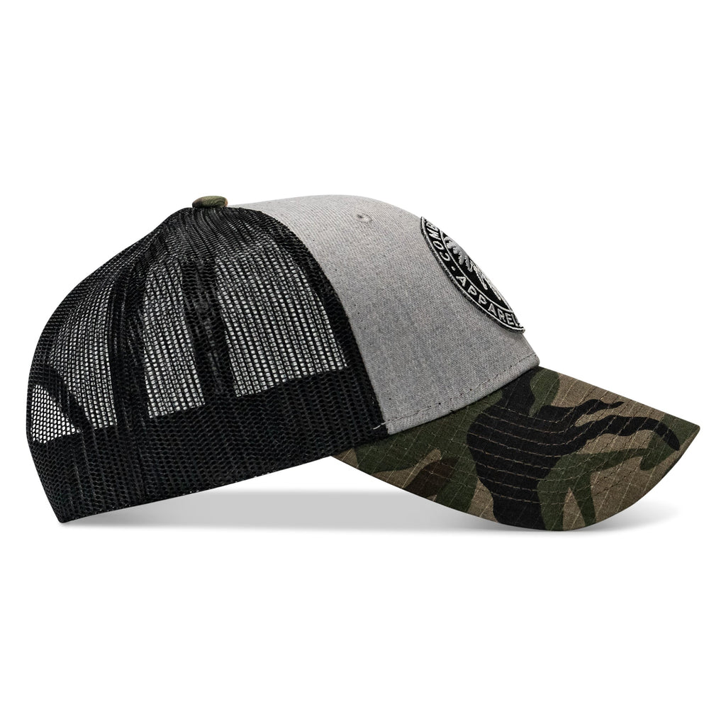 Indian Chief Skull Patch Snapback