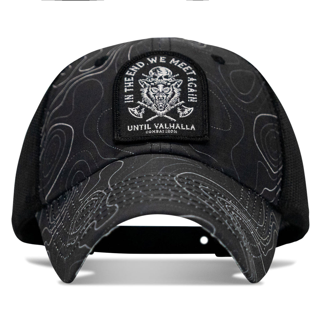 In The End, We Meet Again - Until Valhalla Patch Tactical Ripstop Mesh Snapback Hat