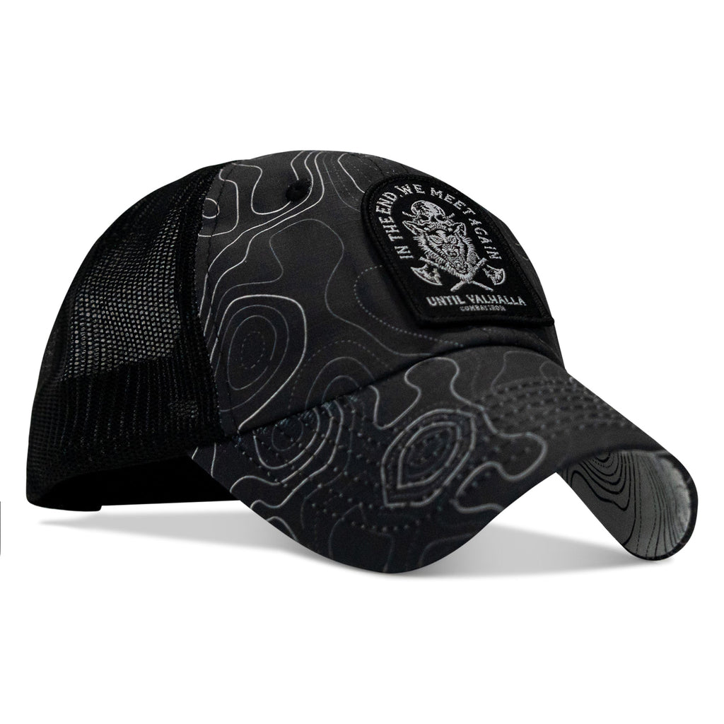 In The End, We Meet Again - Until Valhalla Patch Tactical Ripstop Mesh Snapback Hat