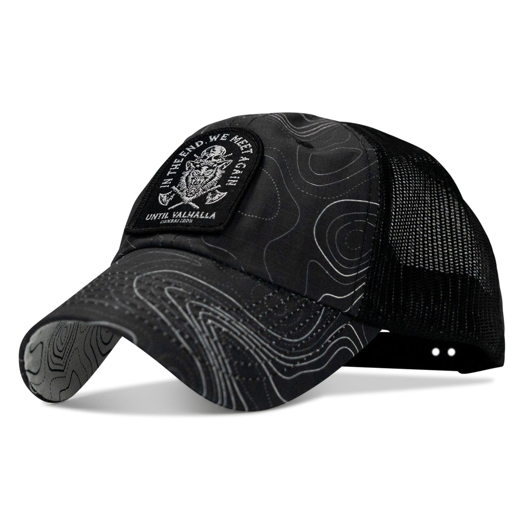 In The End, We Meet Again - Until Valhalla Patch Tactical Ripstop Mesh Snapback Hat