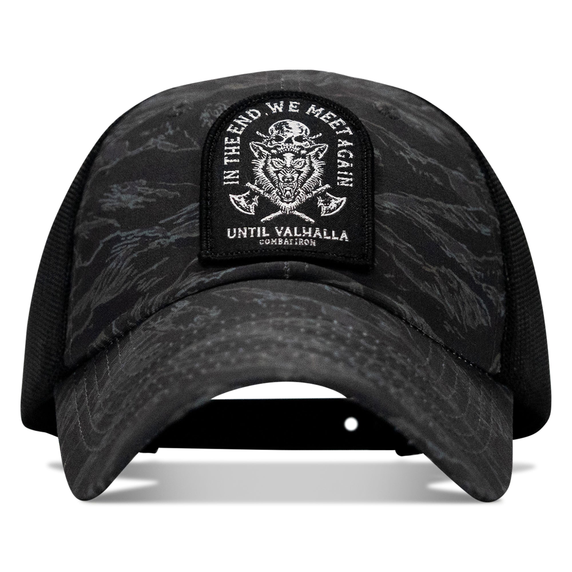 In The End, We Meet Again - Until Valhalla Patch Tactical Ripstop Mesh Snapback Hat