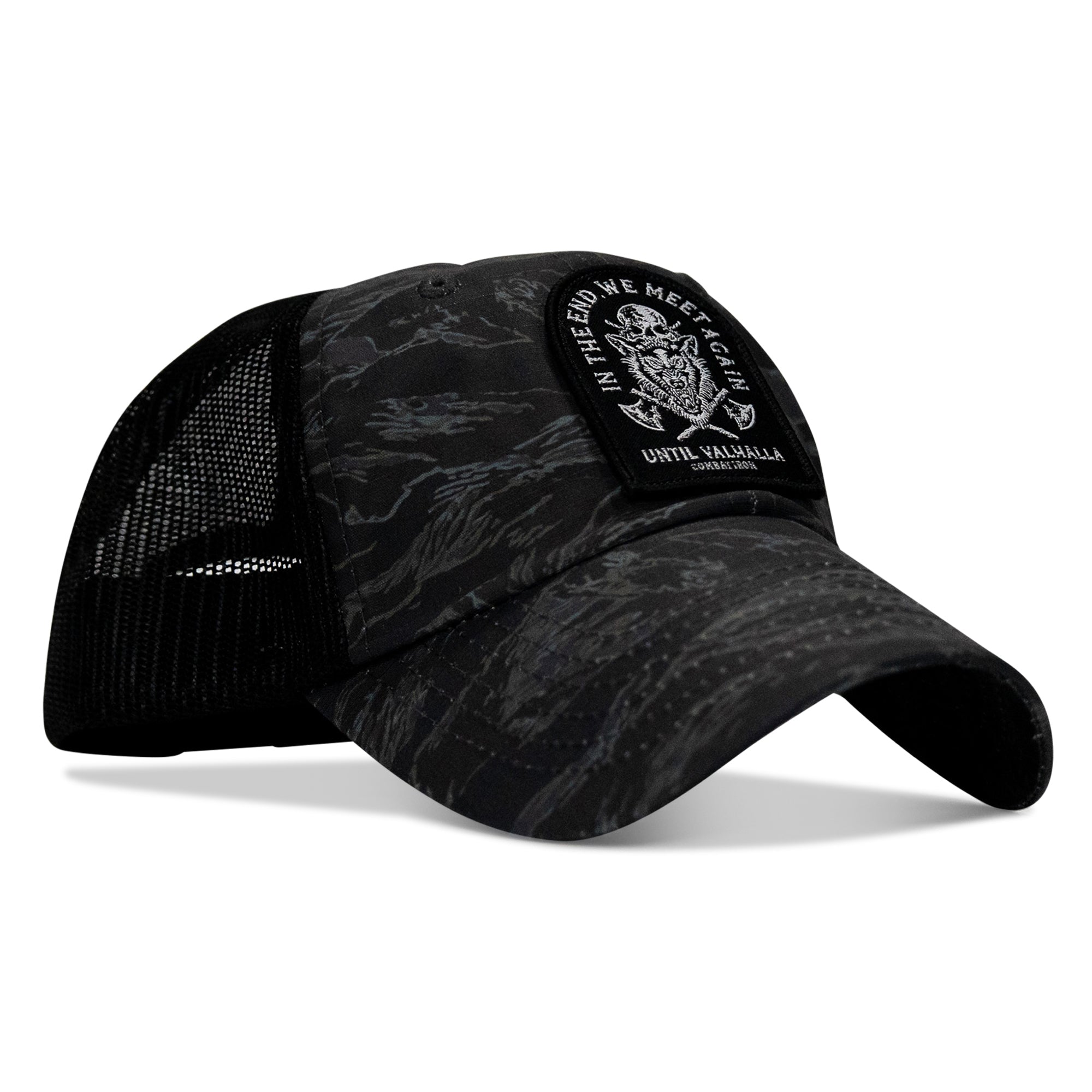 In The End, We Meet Again - Until Valhalla Patch Tactical Ripstop Mesh Snapback Hat