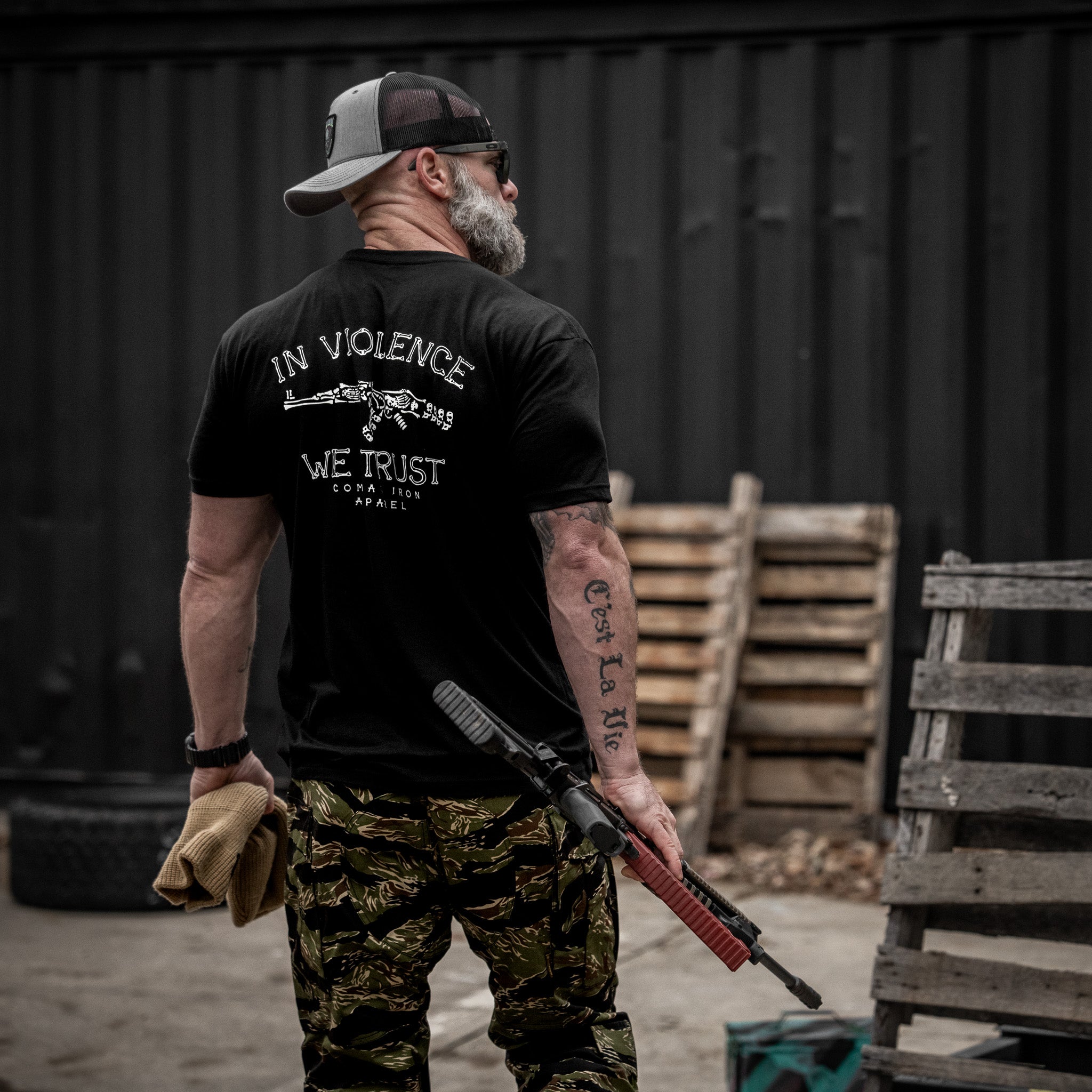In Violence We Trust Men's T-Shirt