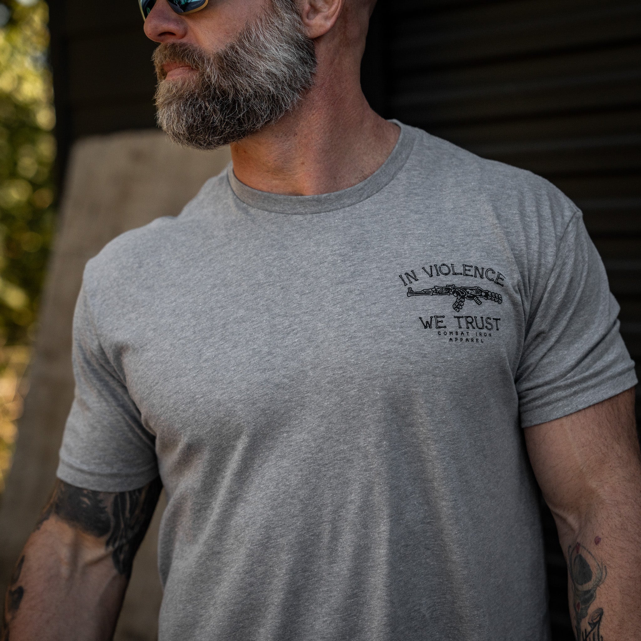In Violence We Trust Men's T-Shirt
