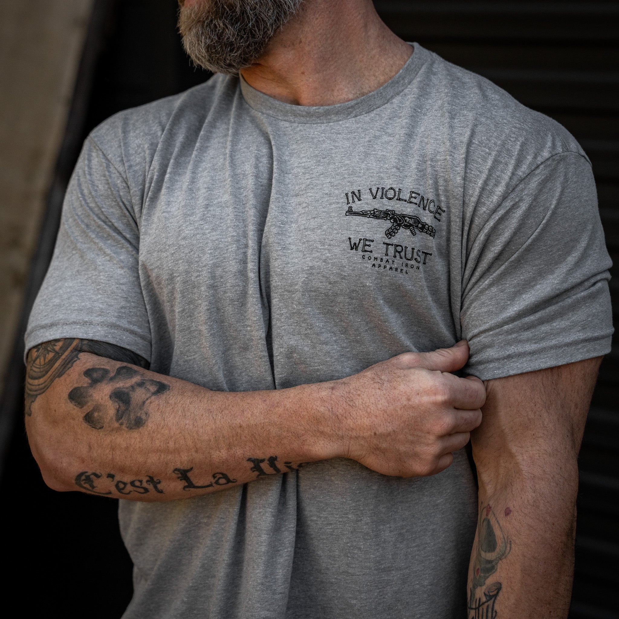 In Violence We Trust Men's T-Shirt