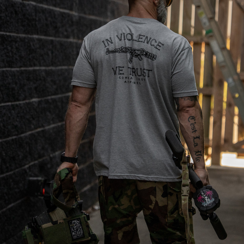 In Violence We Trust Men's T-Shirt