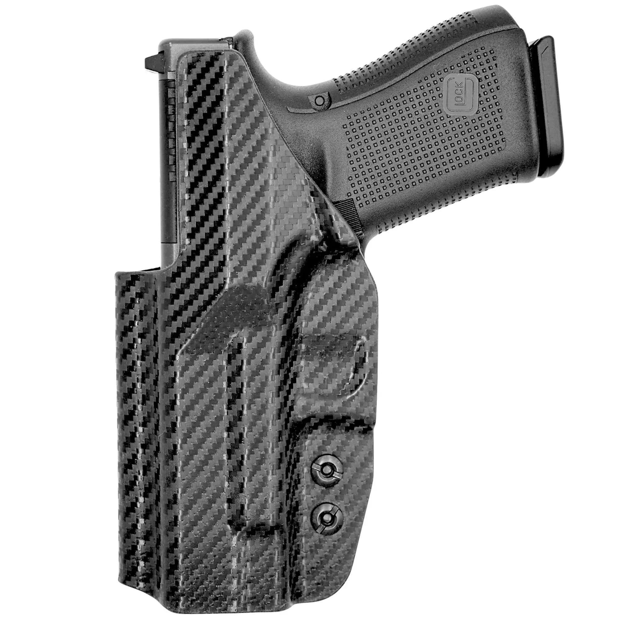 IWB Holster fits: Glock 17 19 19X 26 31 32 33 34 45 (Optic Ready)