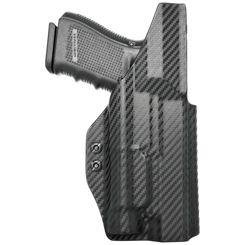 IWB Holster fits: Glock 17 19 19X 26 31 32 33 34 45 TLR-1