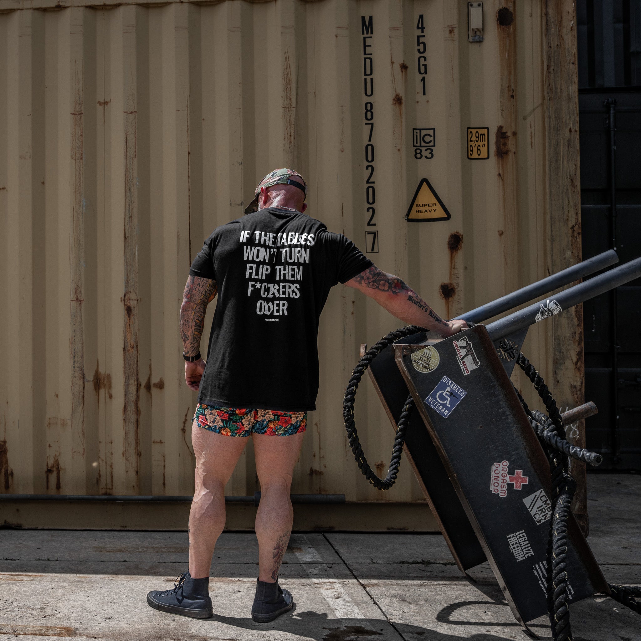 If The Tables Won't Turn Flip Them Fkrs Over Mens T-Shirt