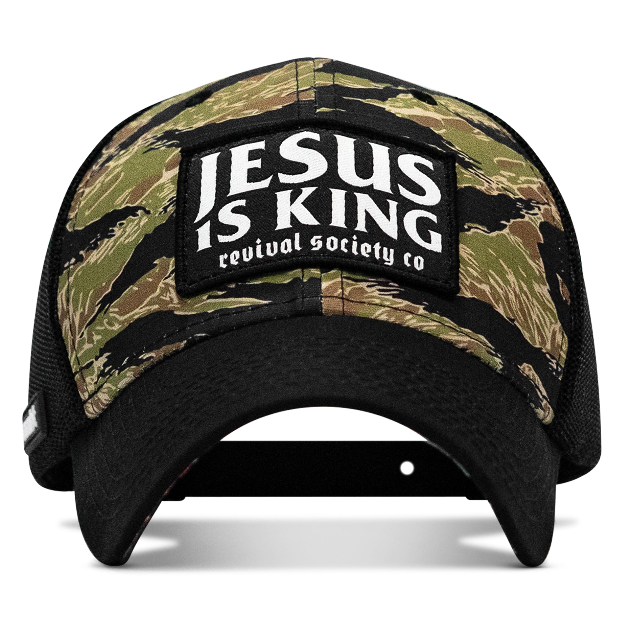 Jesus Is King Patch Original Ripstop Snapback Hat