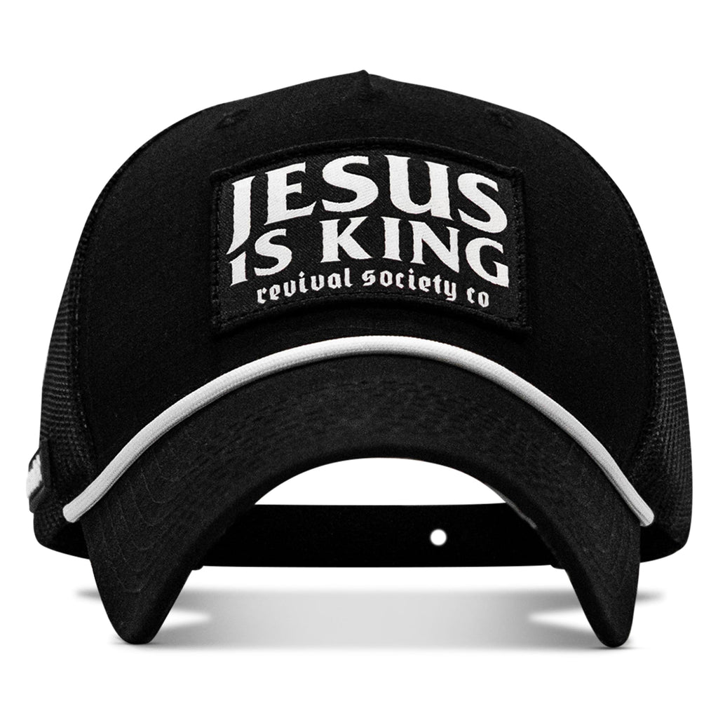 Jesus Is King Patch Rope Snapback Hat