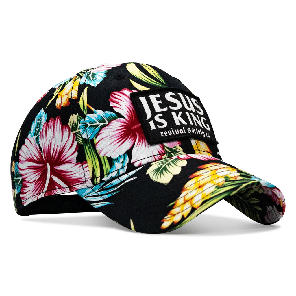 Jesus Is King Patch Snapback Hat