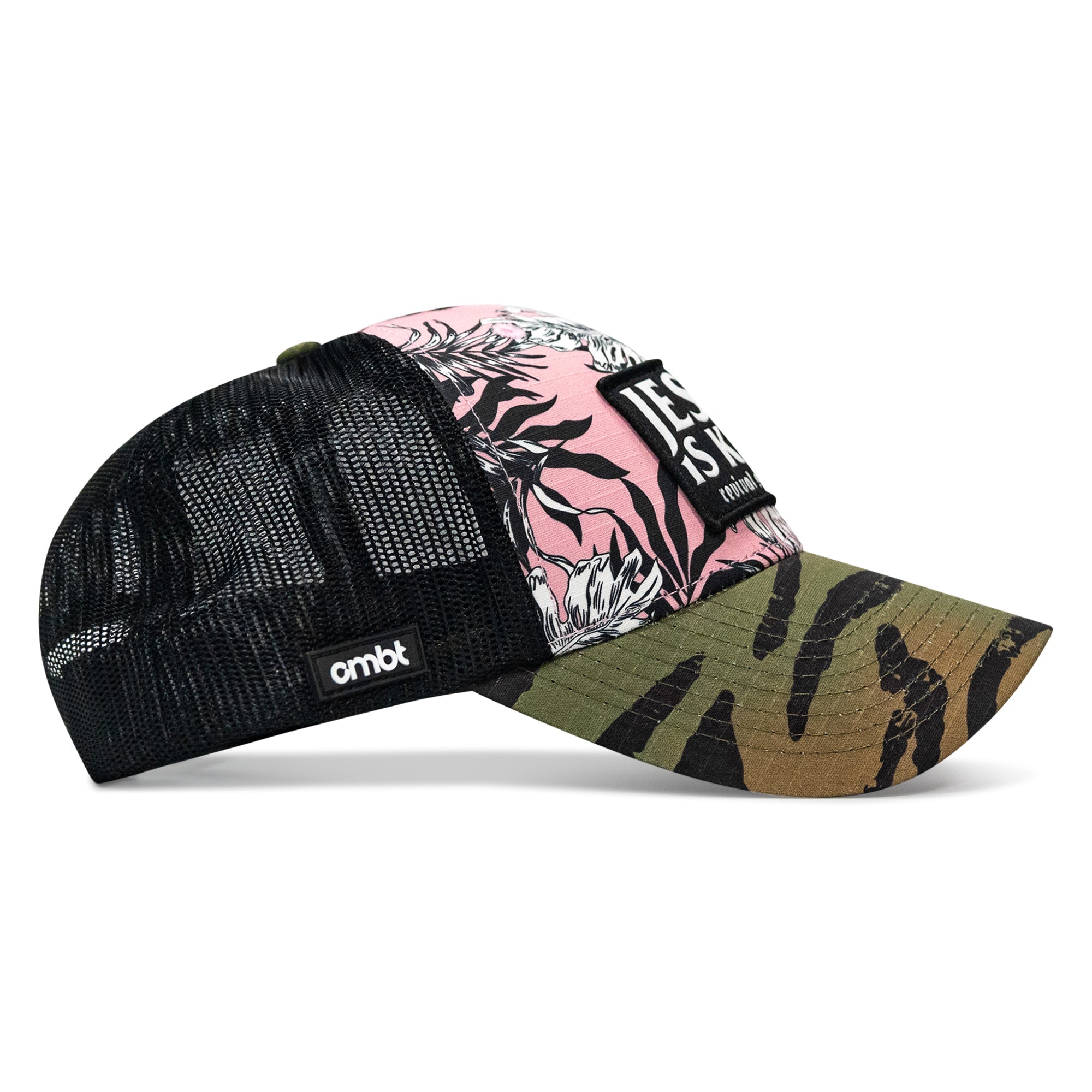 Jesus Is King Patch Original Ripstop Snapback Hat
