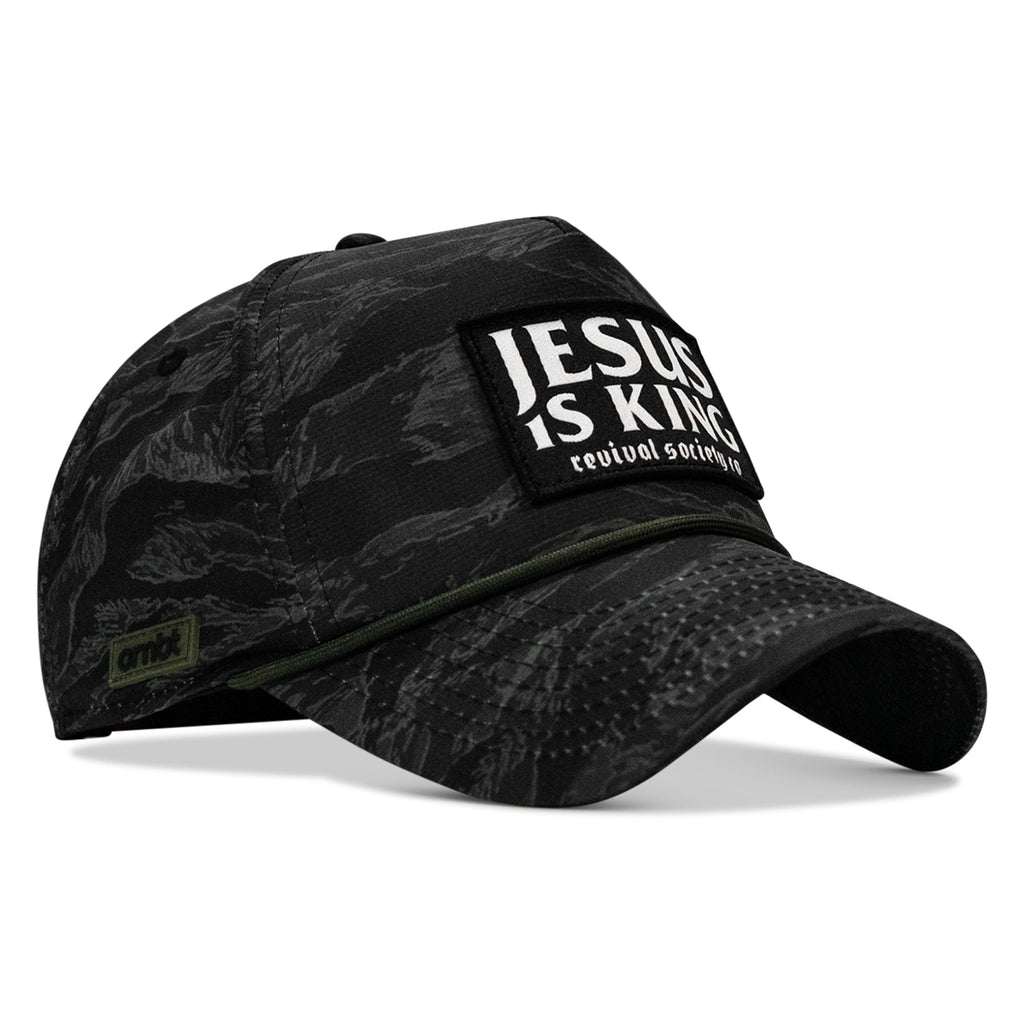 Jesus Is King Patch Weekender Snapback