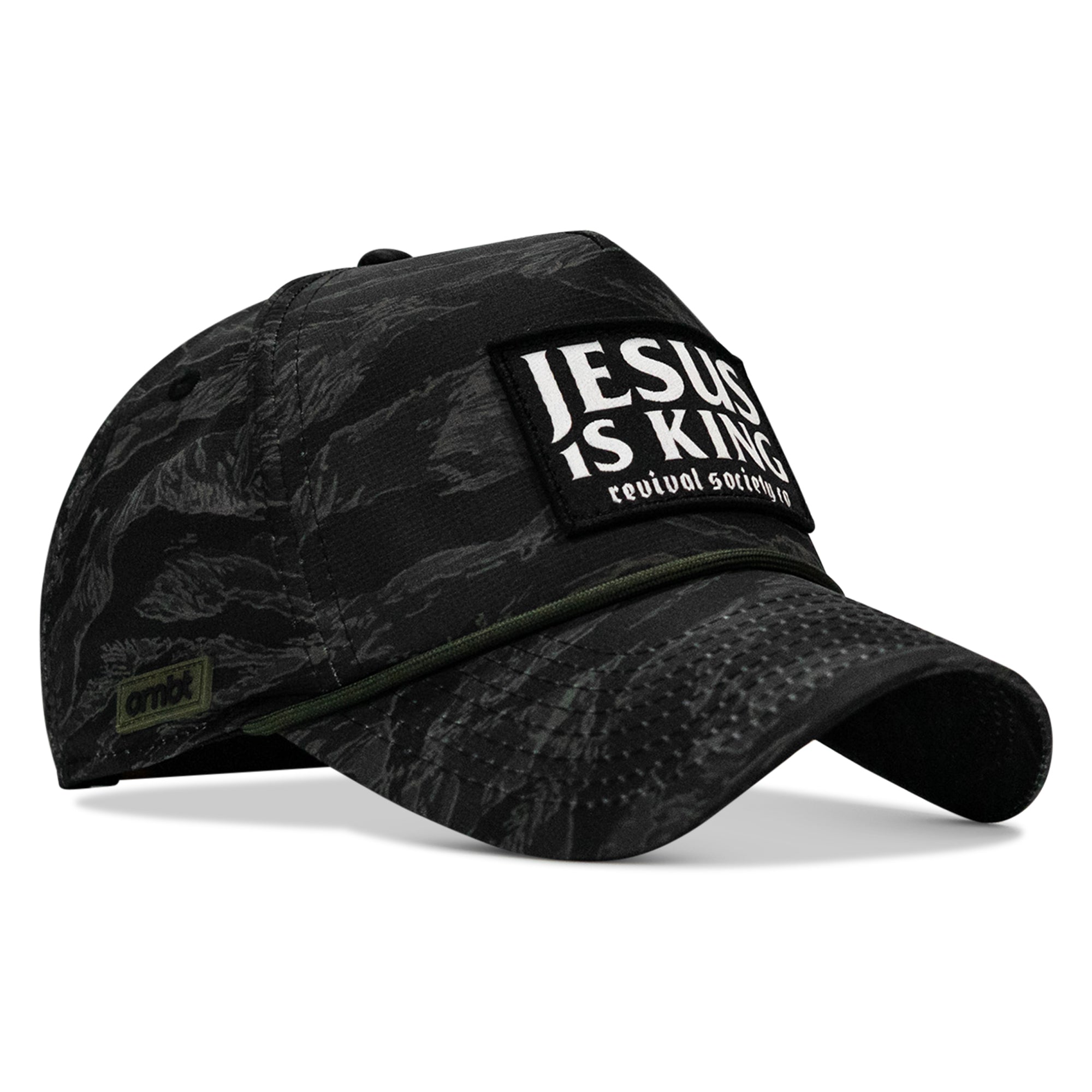Jesus Is King Patch Weekender Snapback
