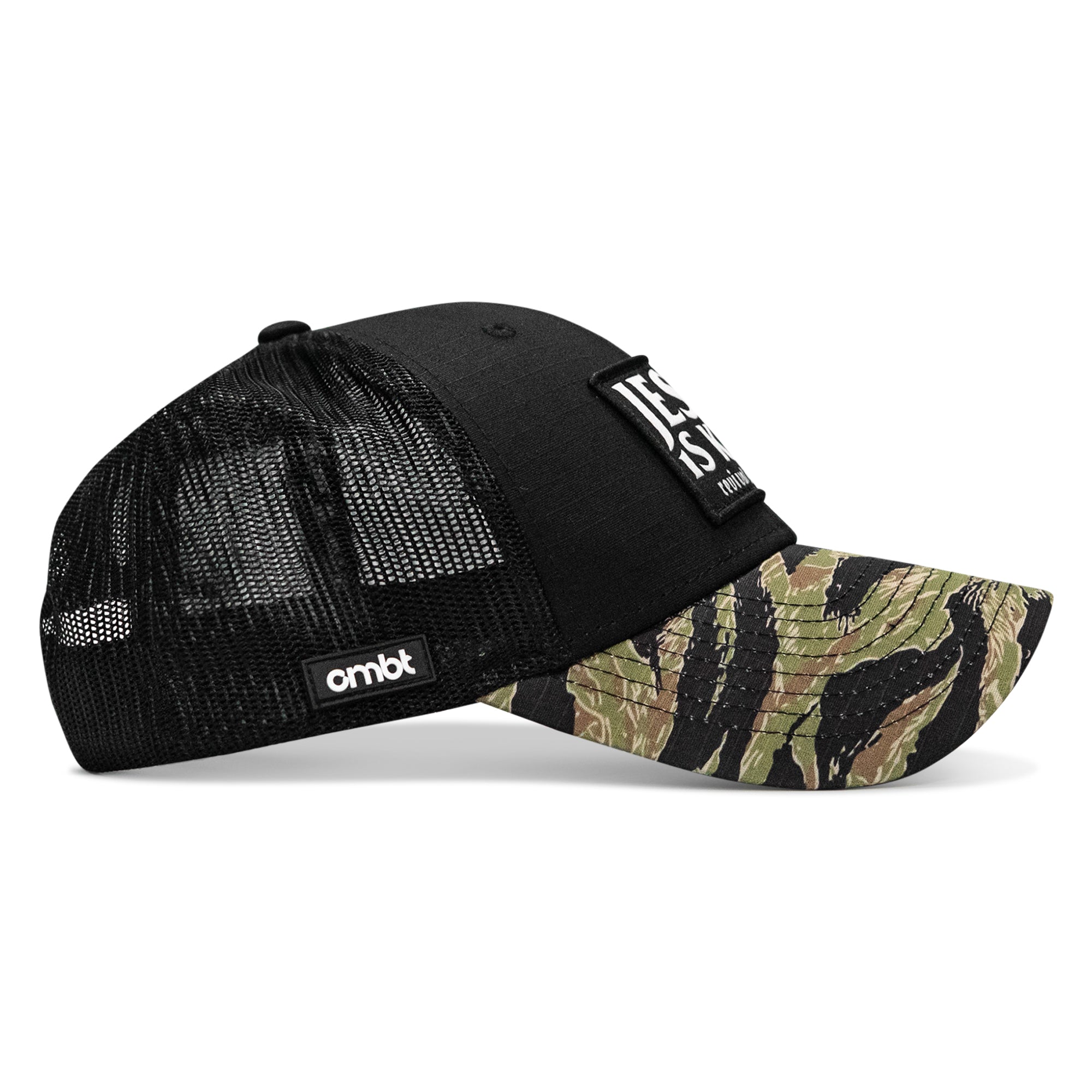 Jesus Is King Patch Original Ripstop Snapback Hat