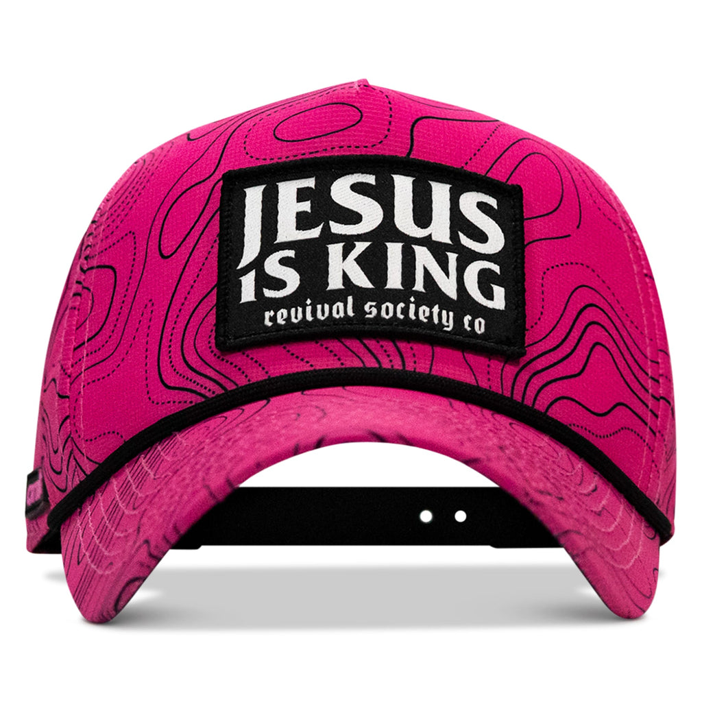 Jesus Is King Patch Weekender Snapback