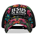 Jesus Is King Patch Tactical Ripstop Mesh Snapback Hat