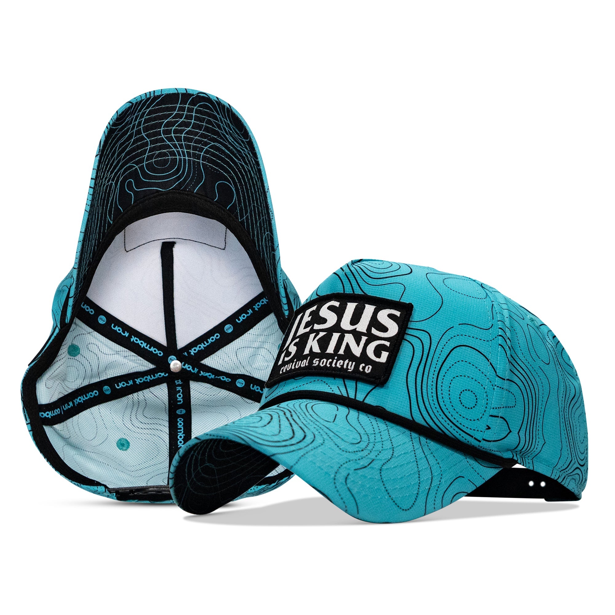 Jesus Is King Patch Weekender Snapback
