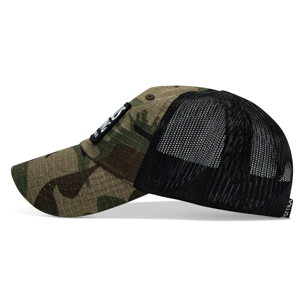 Jesus Is King Patch Tactical Ripstop Mesh Snapback Hat