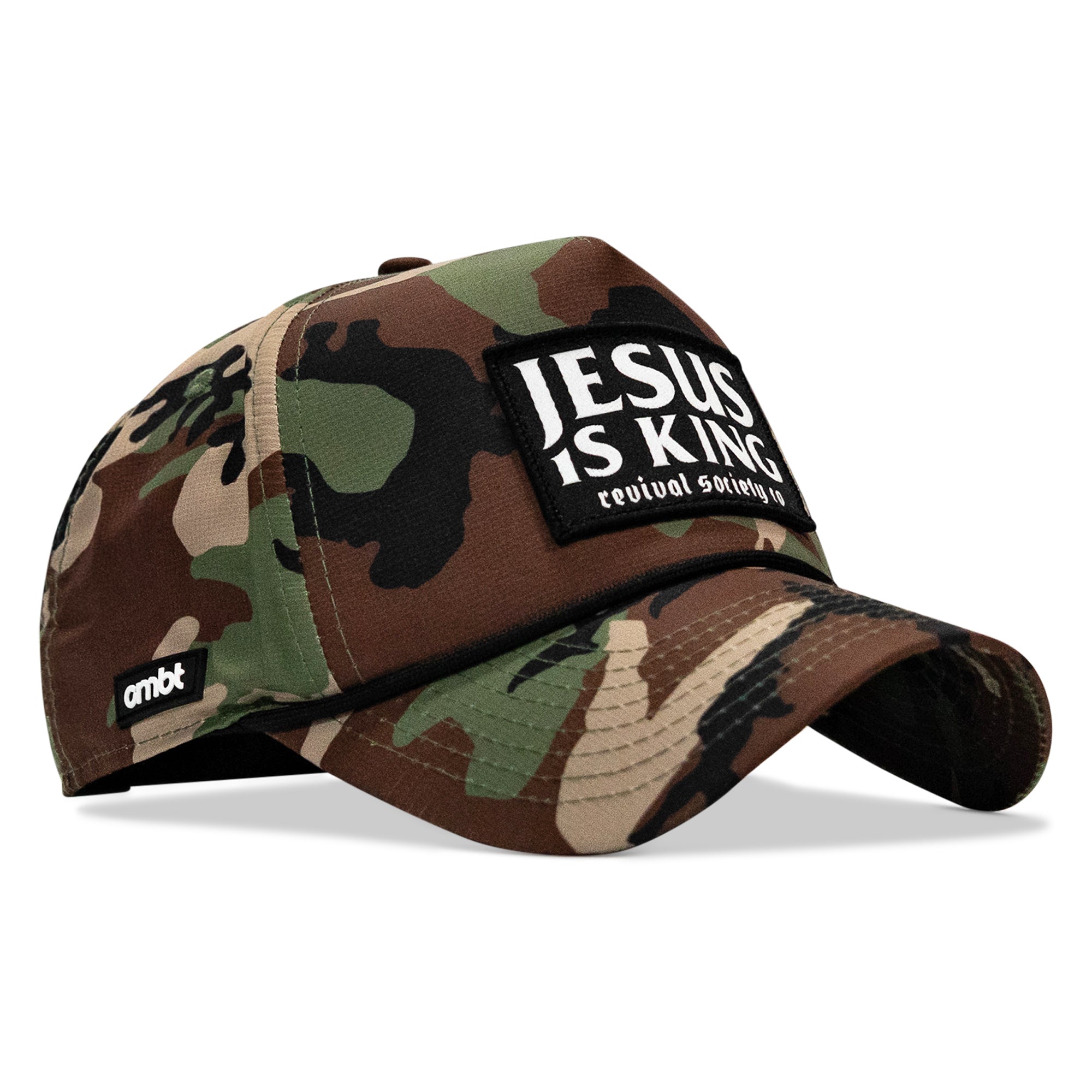 Jesus Is King Patch Weekender Snapback