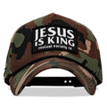 Jesus Is King Patch Weekender Snapback