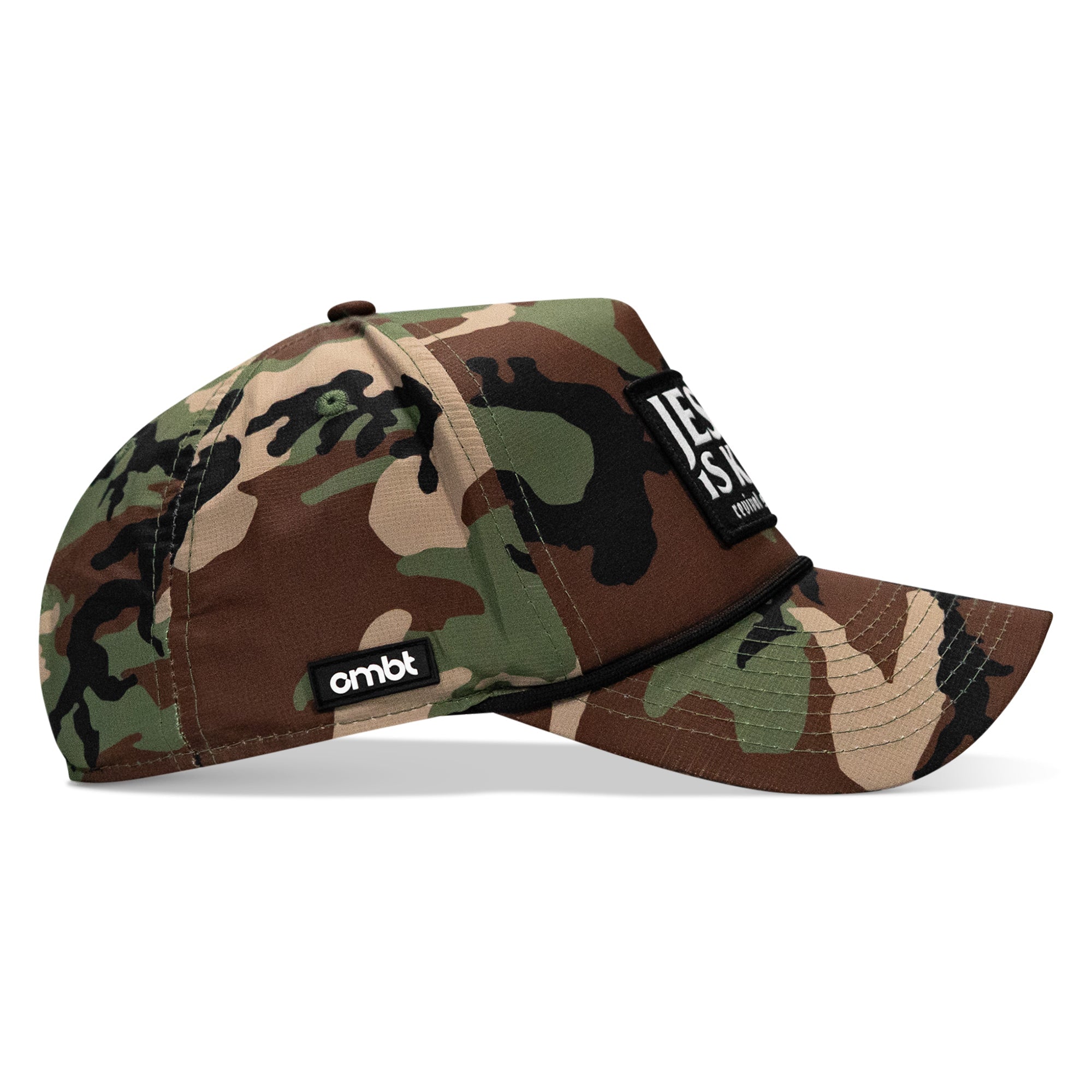 Jesus Is King Patch Weekender Snapback