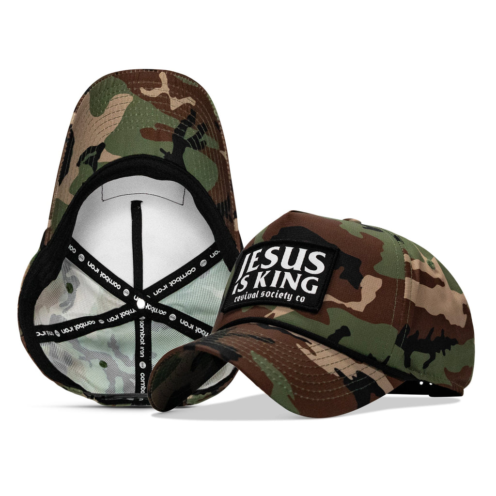 Jesus Is King Patch Weekender Snapback