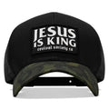 Jesus Is King Patch Snapback Hat