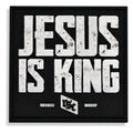Jesus Is King PVC Patch