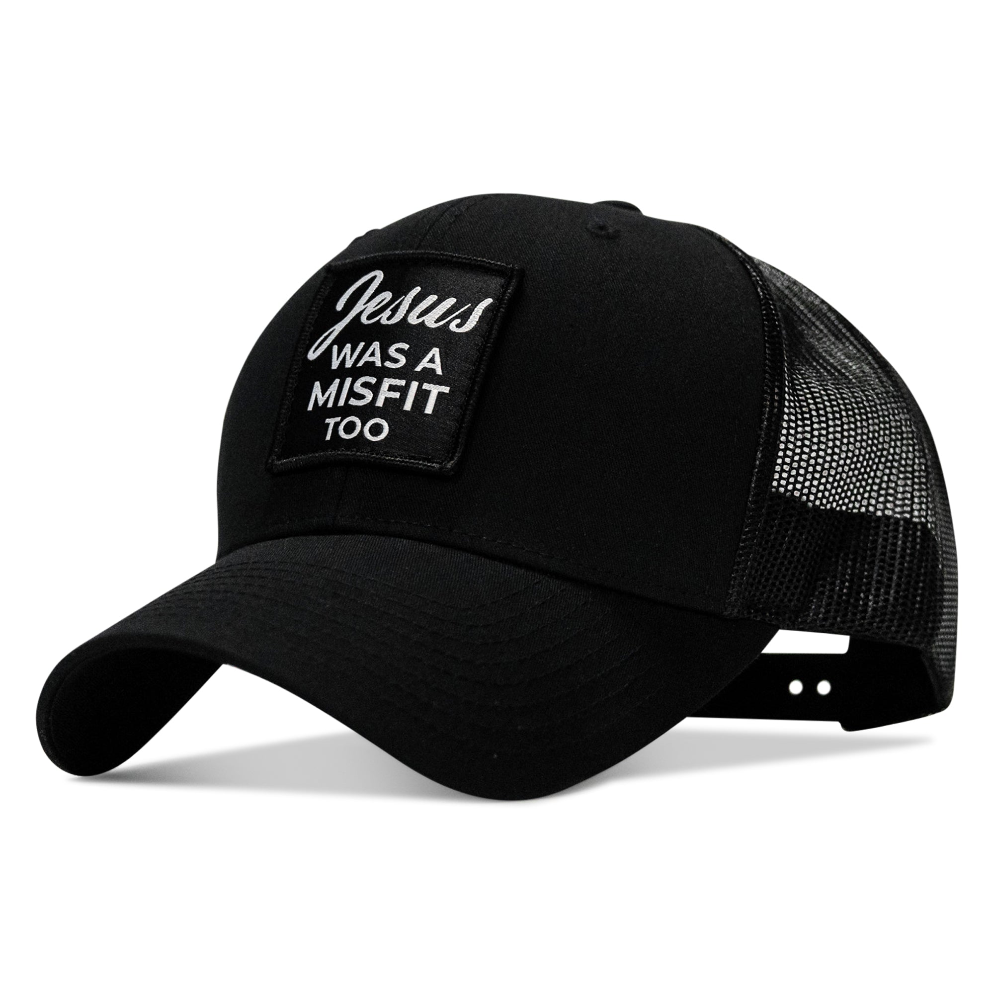 Jesus Was A Misfit Too Patch Snapback Hat