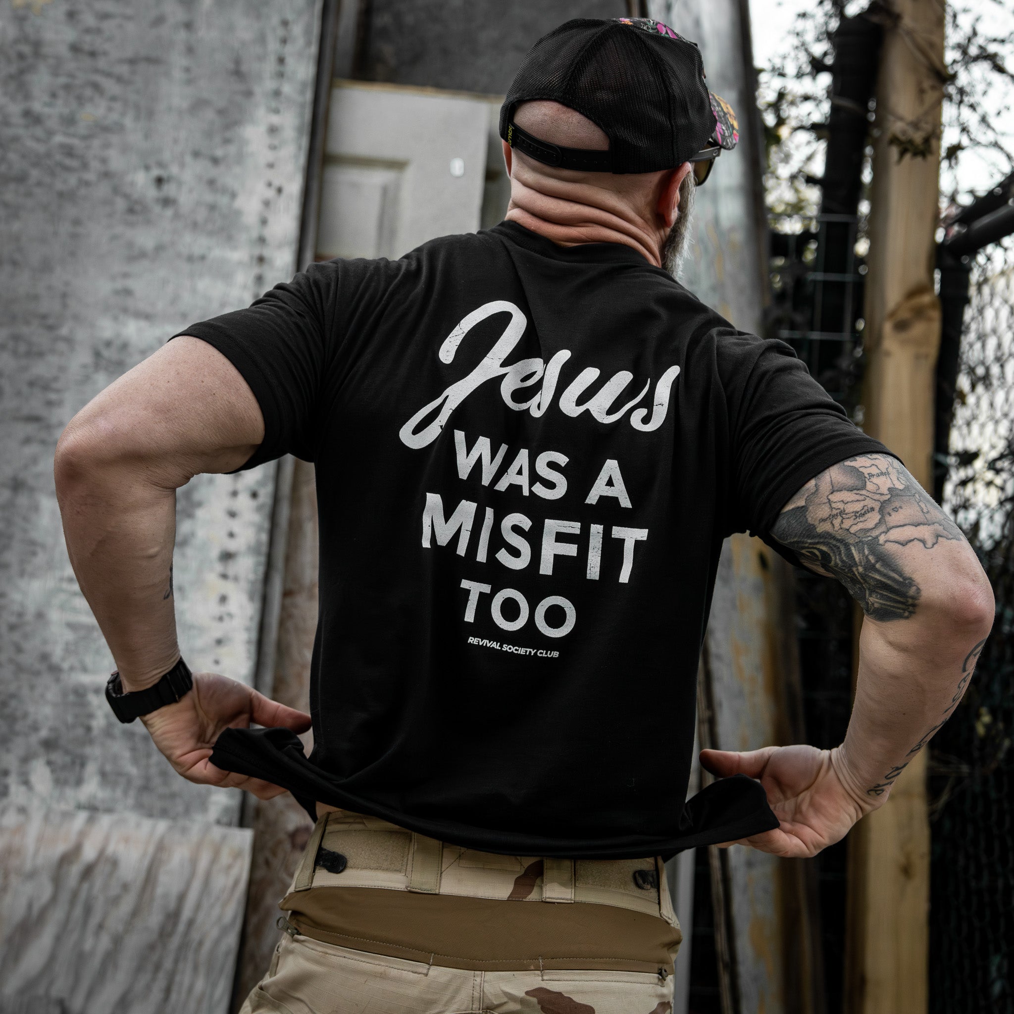 Jesus Was A Misfit Too Men's T-Shirt