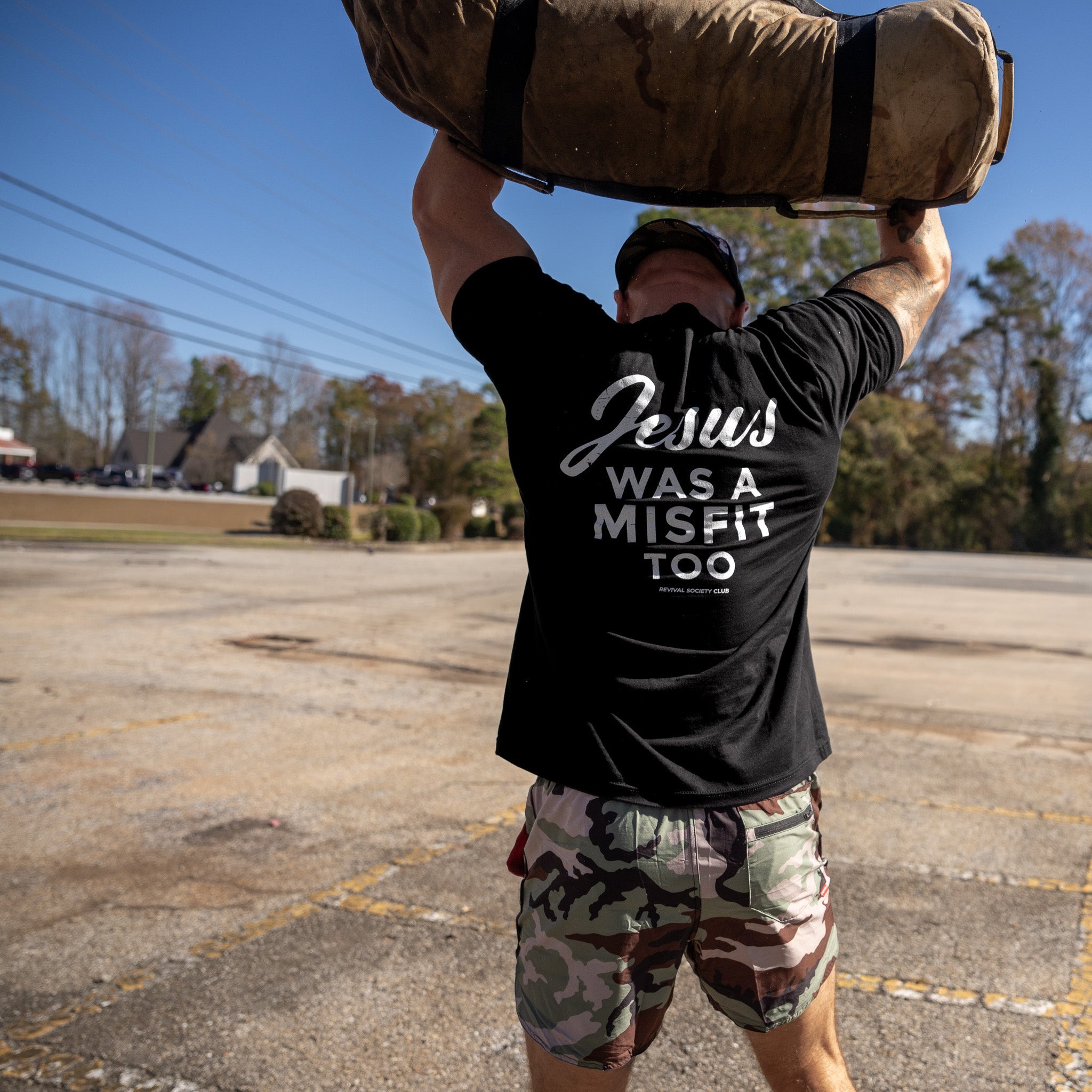 Jesus Was A Misfit Too Men's T-Shirt