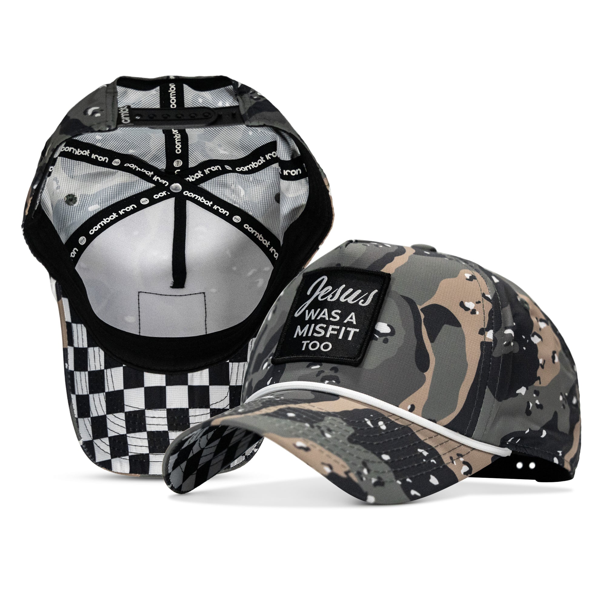Jesus Was A Misfit Too Patch Weekender Snapback