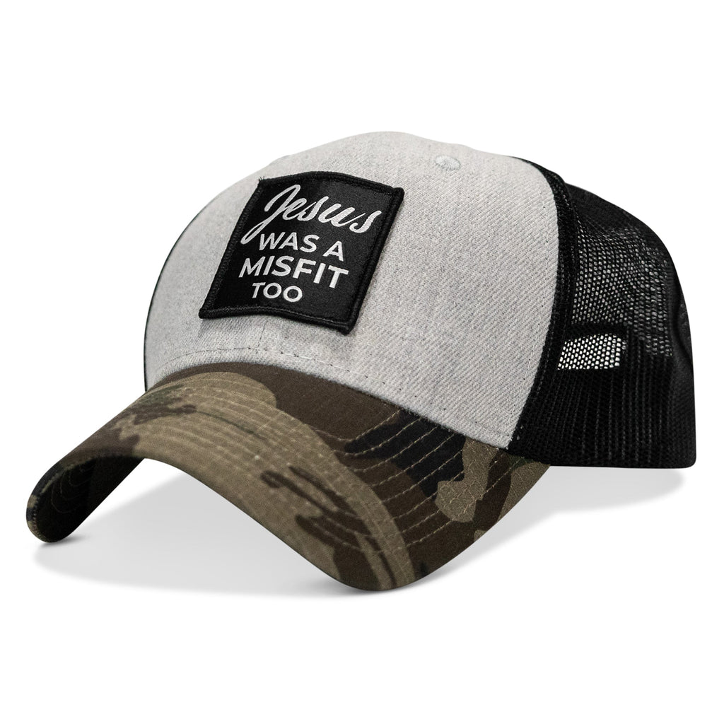 Jesus Was A Misfit Too Patch Snapback Hat