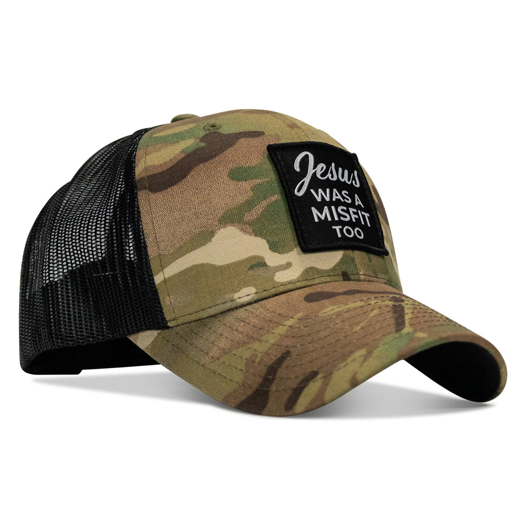 Jesus Was A Misfit Too Patch Snapback Hat