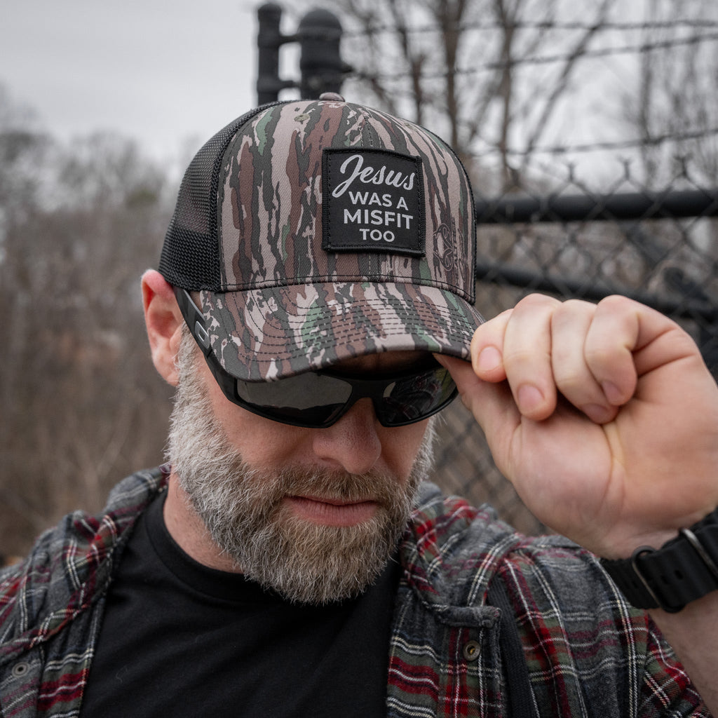Jesus Was A Misfit Too Patch Snapback Hat