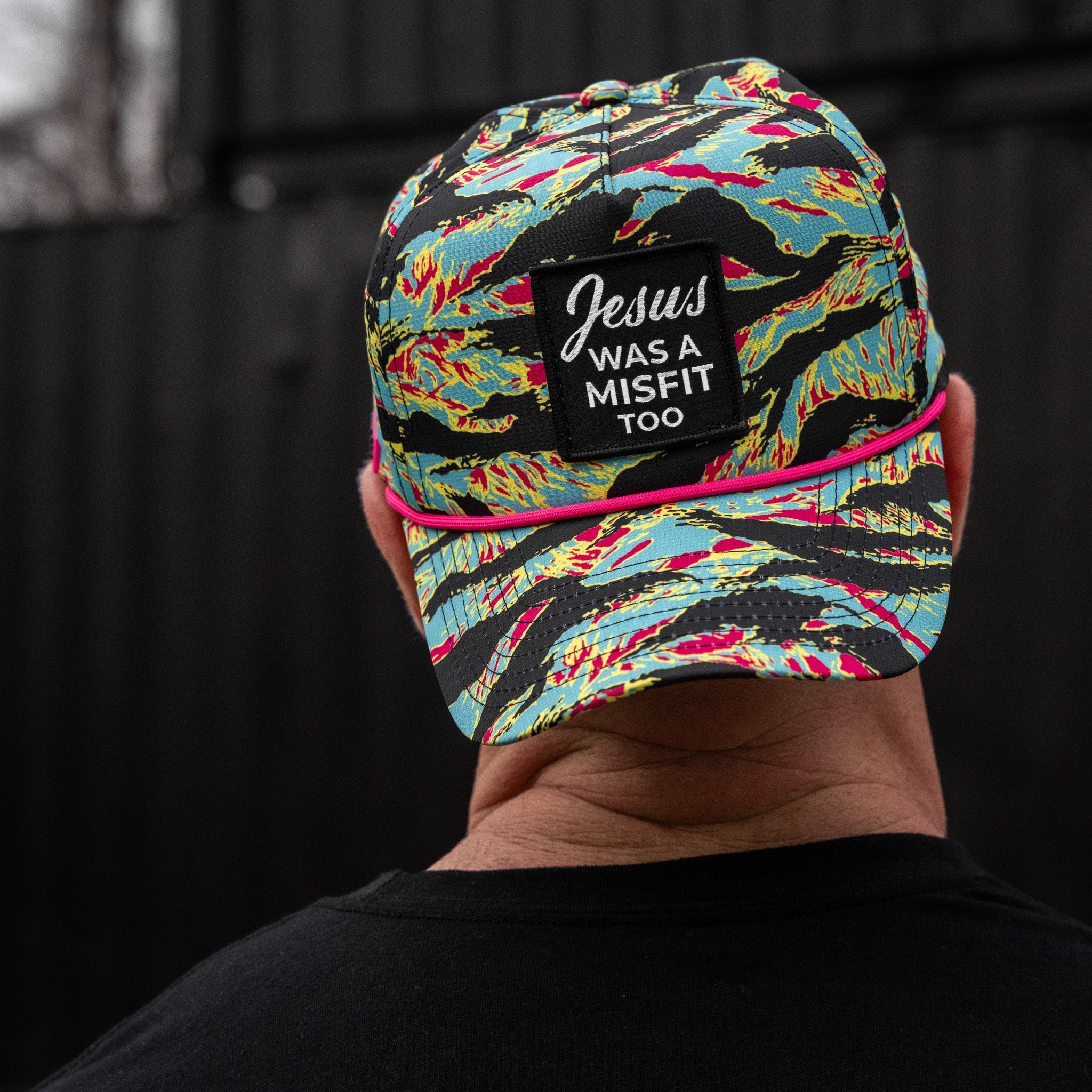Jesus Was A Misfit Too Patch Weekender Snapback
