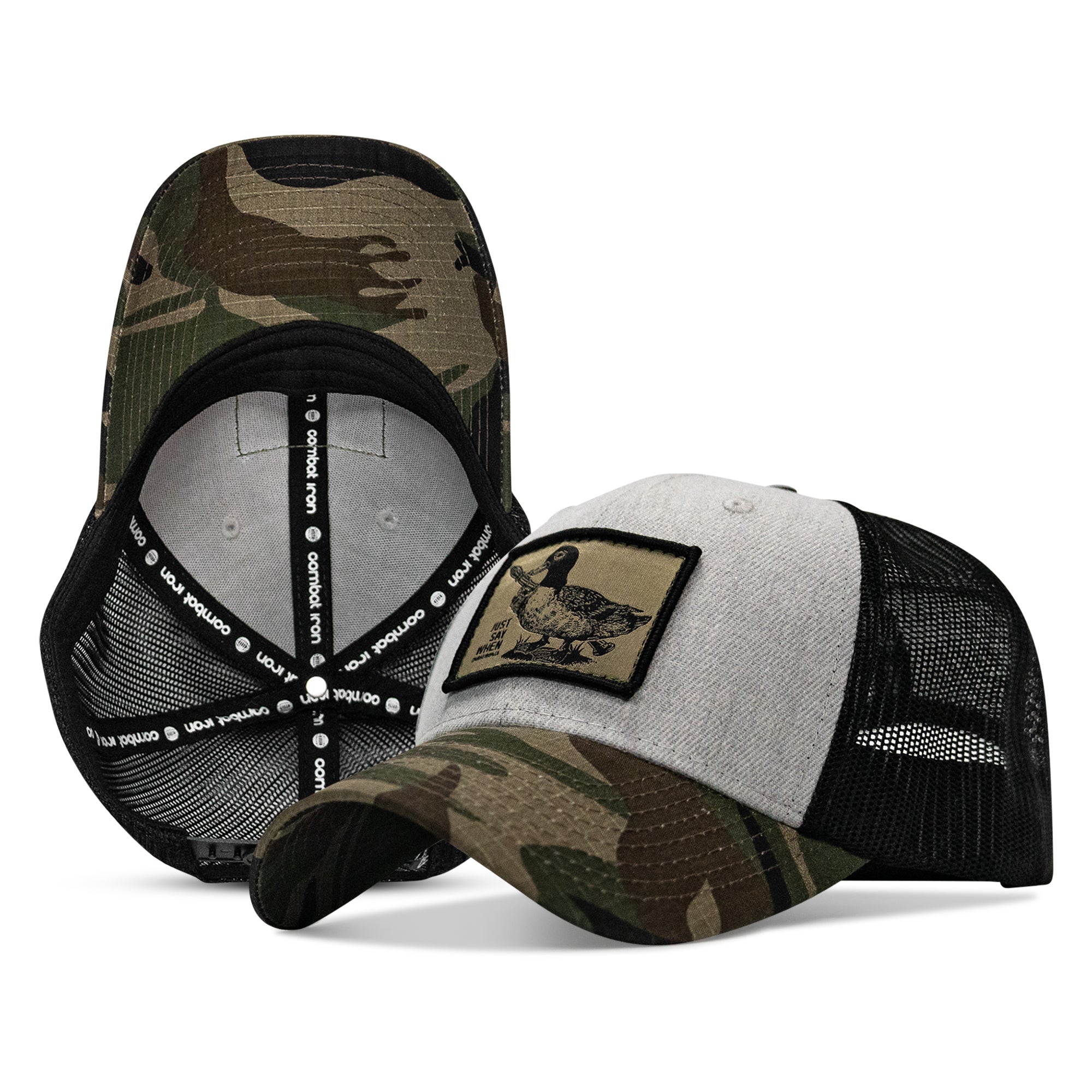 Just Say When Patch Original Ripstop Snapback Hat