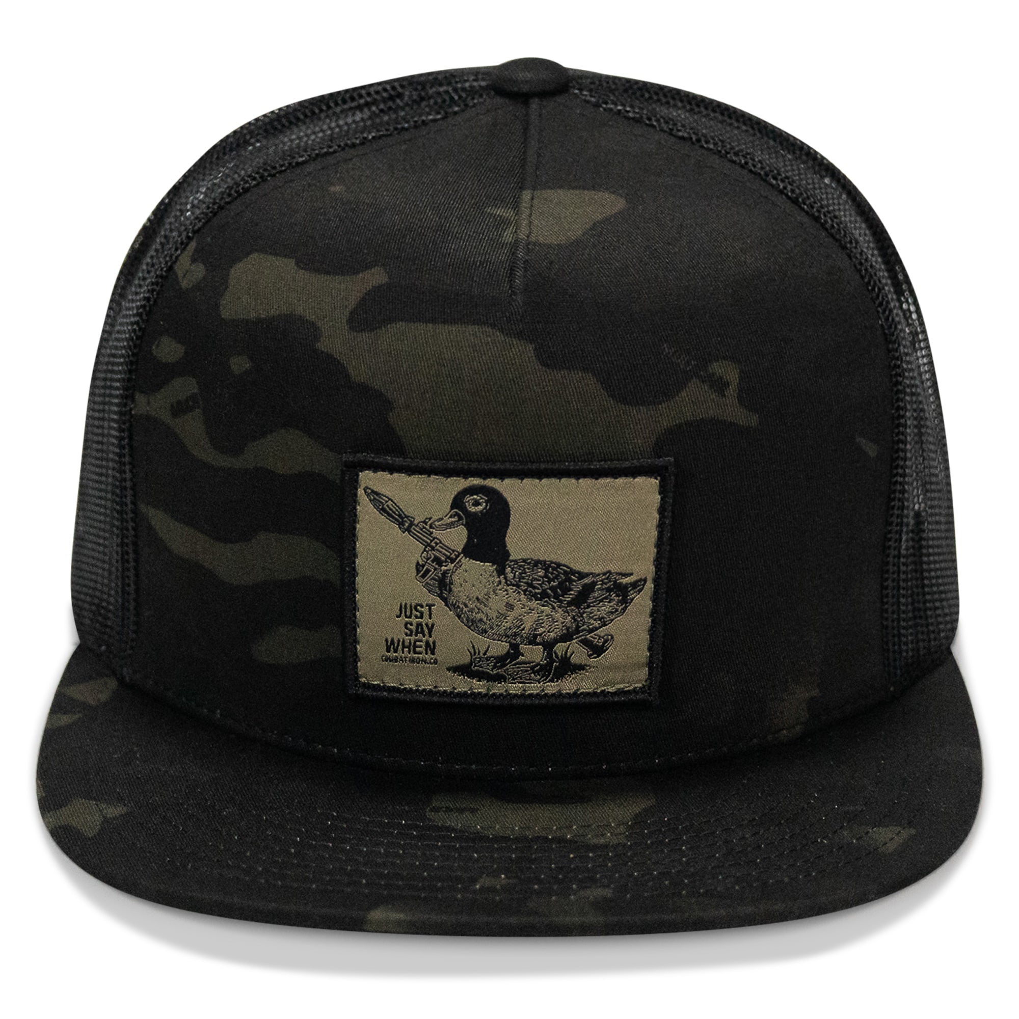 Just Say When Patch Flatbill Hat