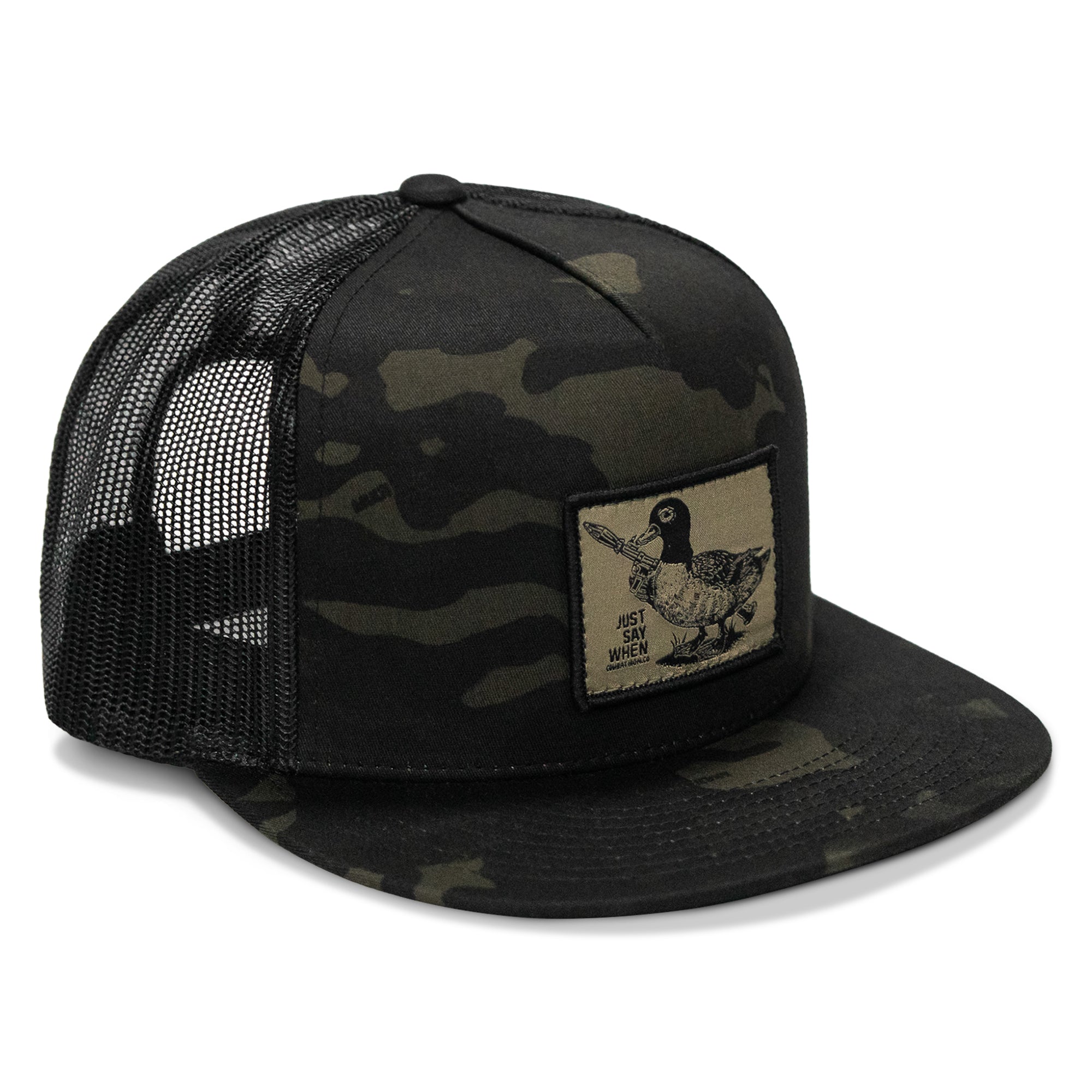 Just Say When Patch Flatbill Hat