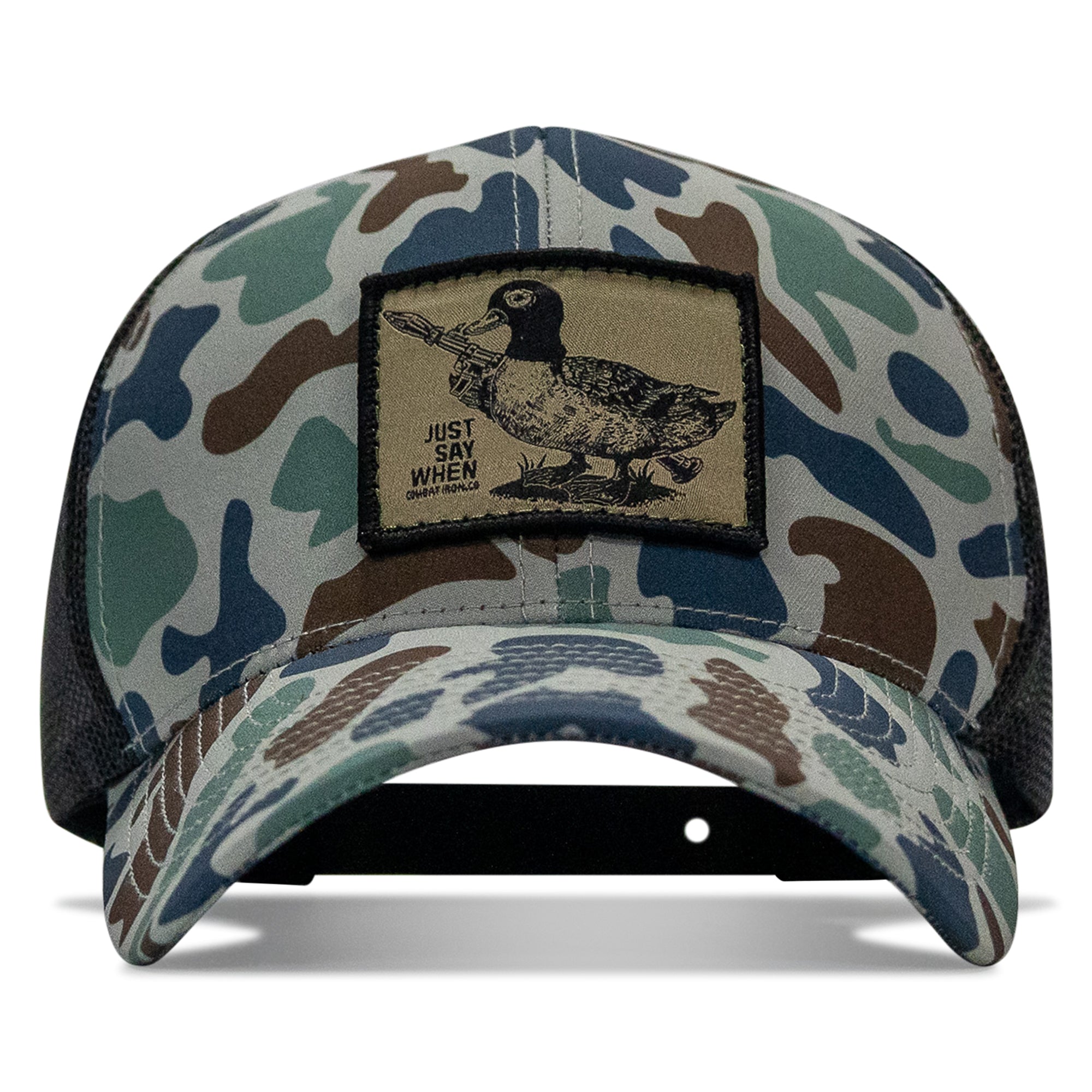 Just Say When Patch Snapback Hat