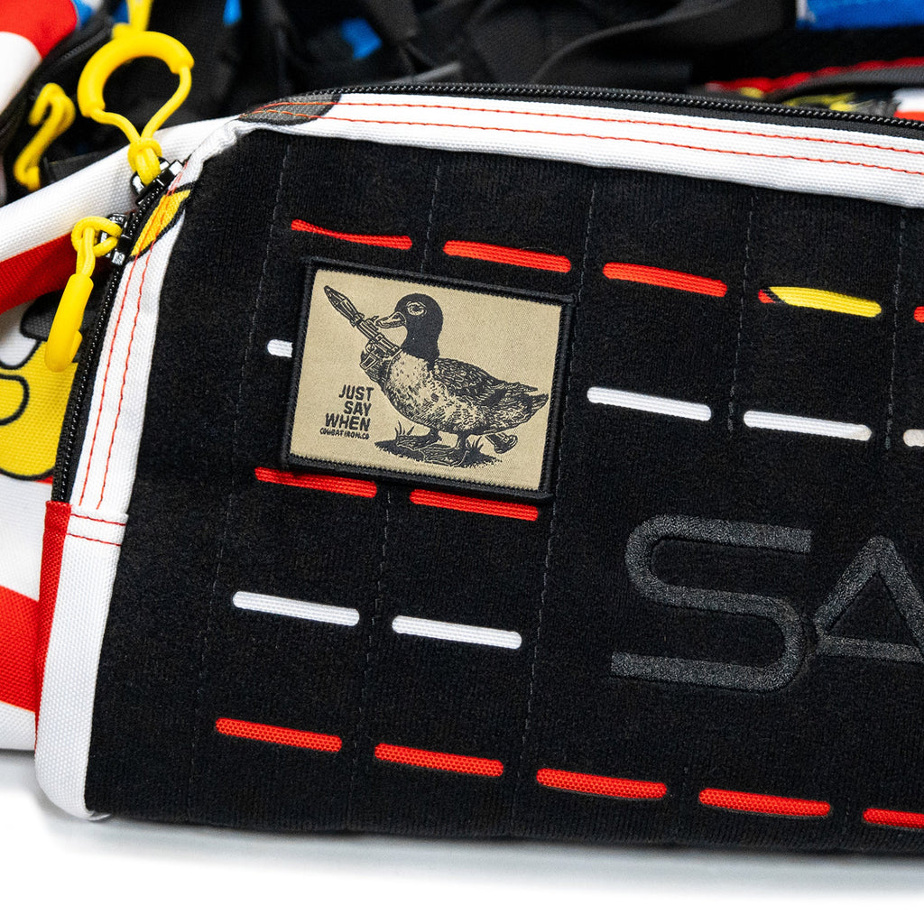 Just Say When Small Velcro Patch