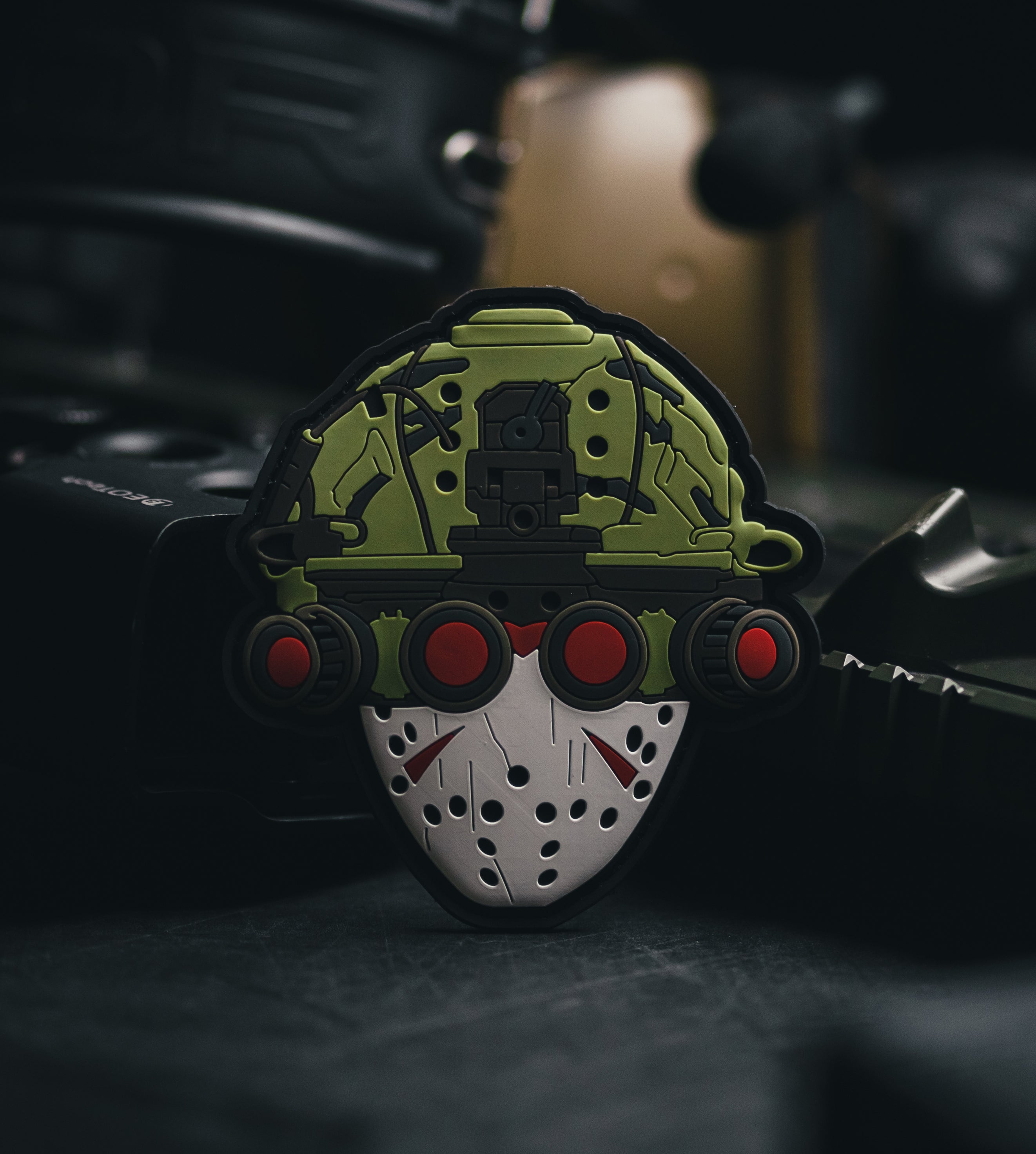 Jason V1 - 4"x 4" PVC Velcro Morale Patch
