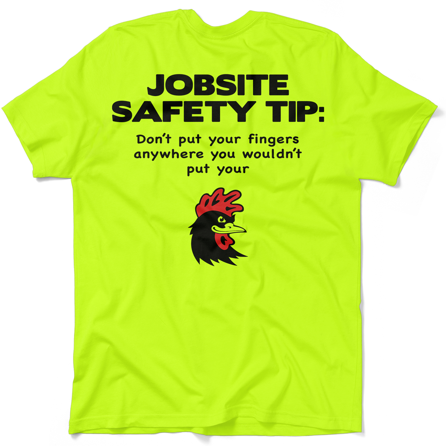 Jobsite - Safety Yellow Pocket T-Shirt