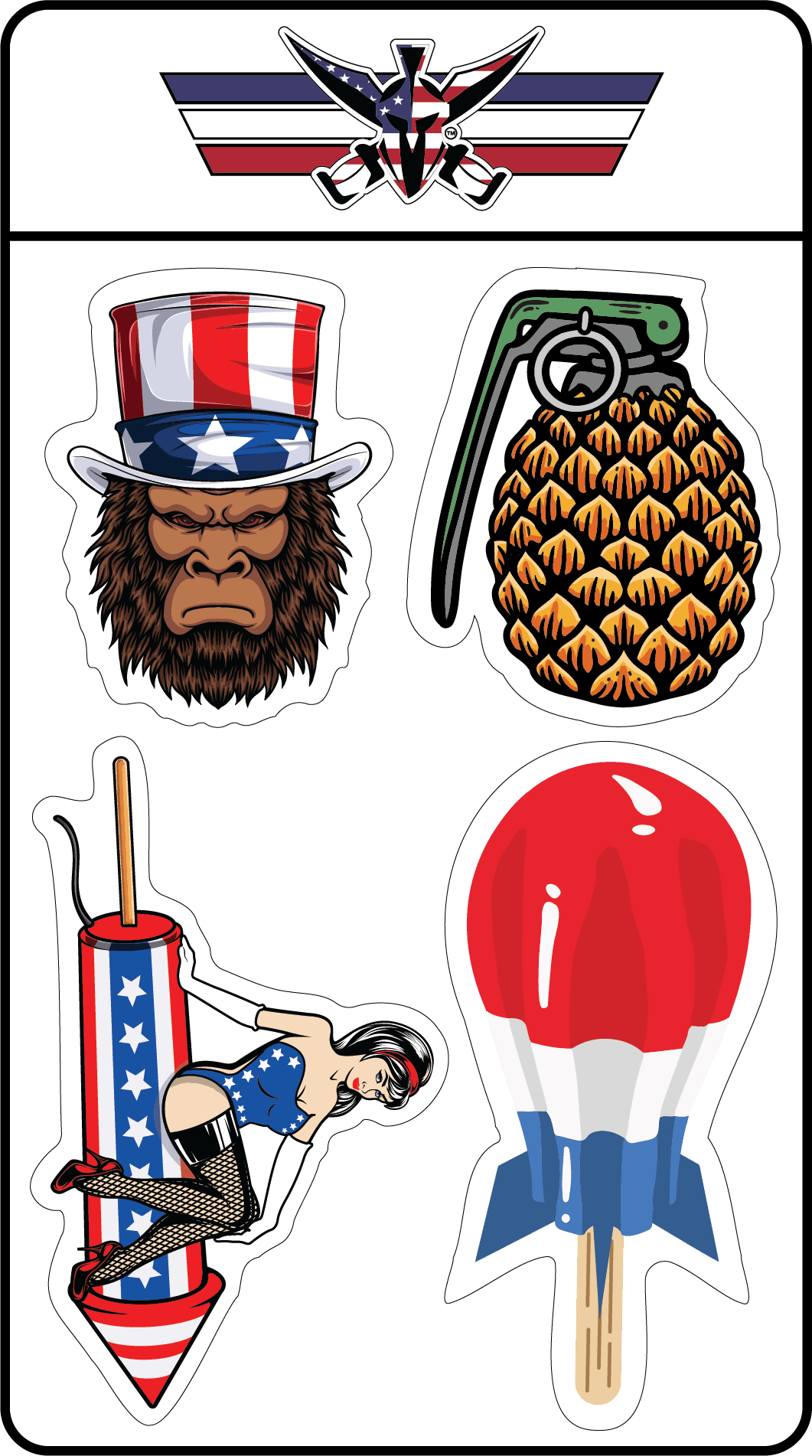 Freedom Sticker Pack