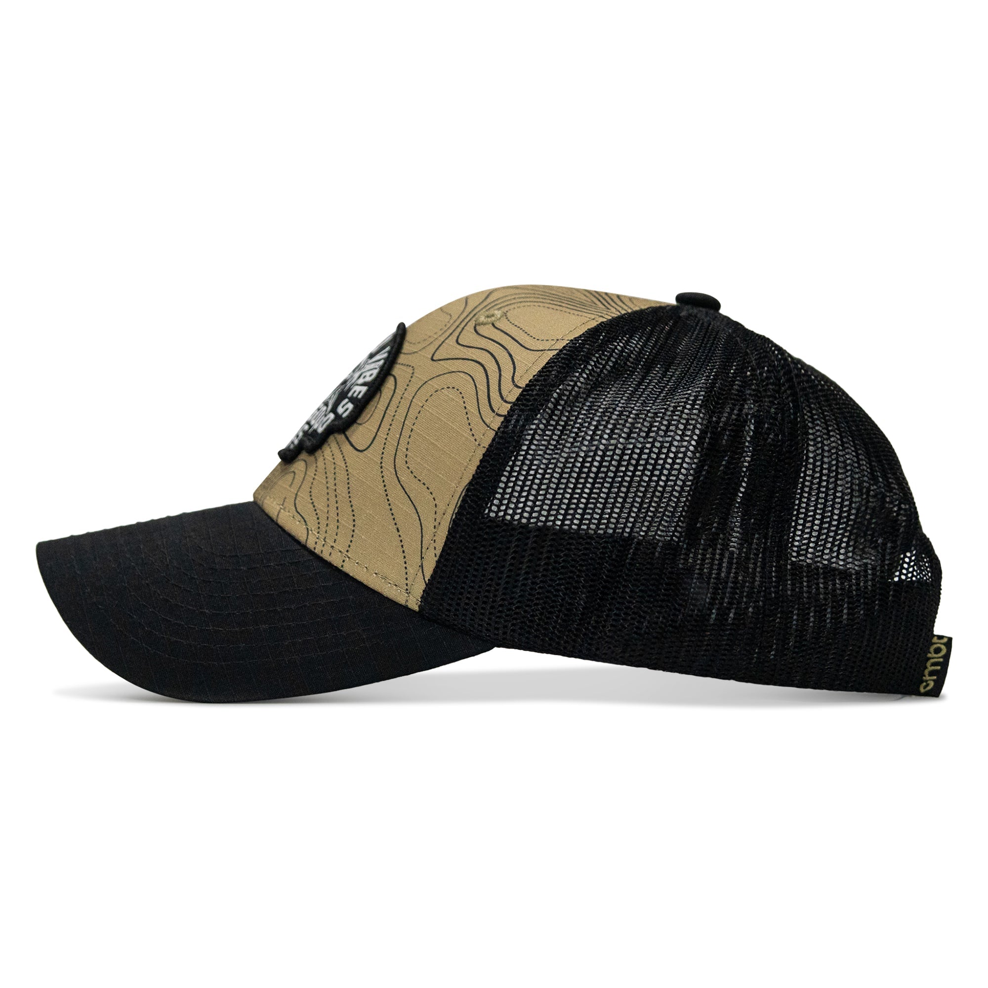 Kill Bad Vibes Skull Patch Original Ripstop Snapback Hat