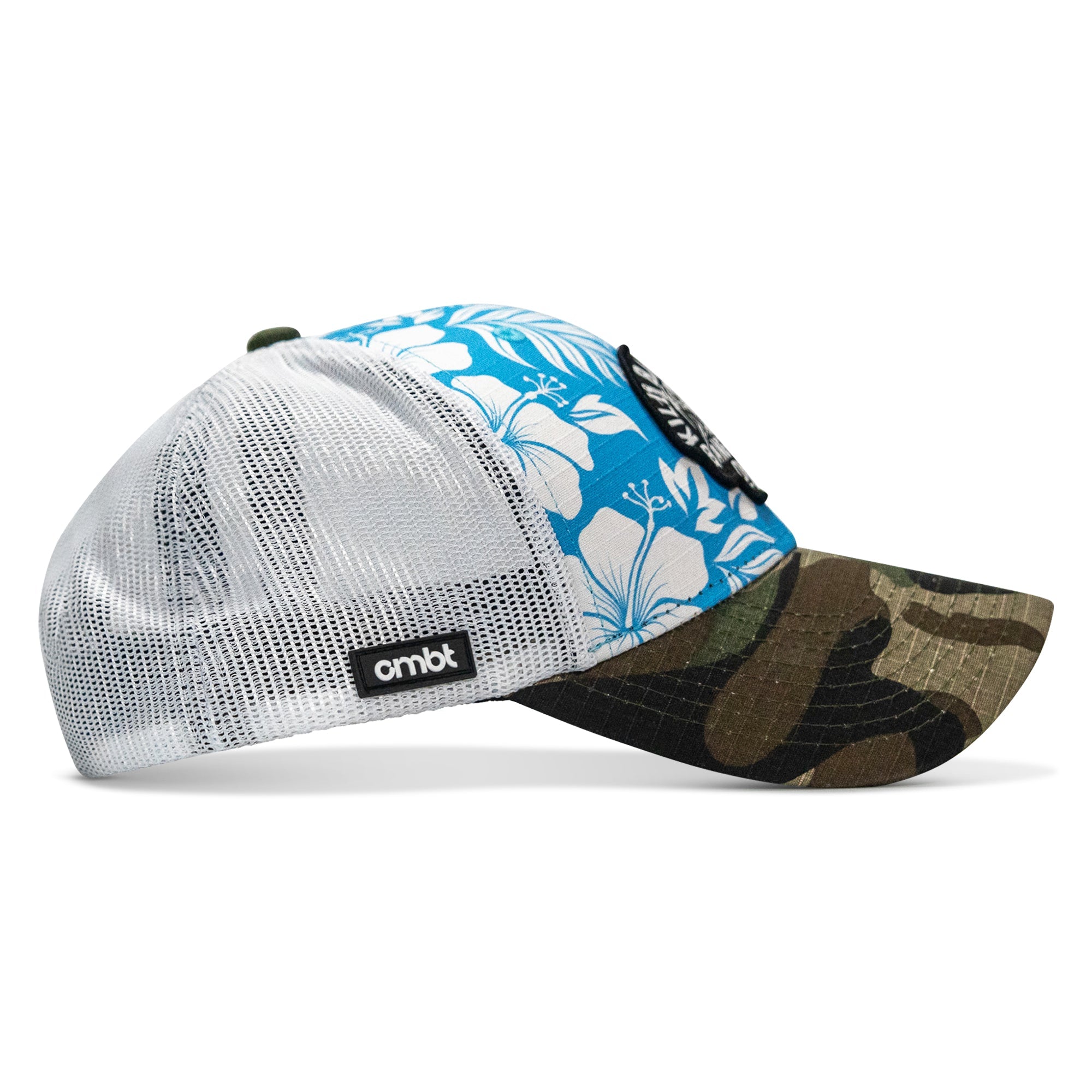 Kill Bad Vibes Skull Patch Original Ripstop Snapback Hat