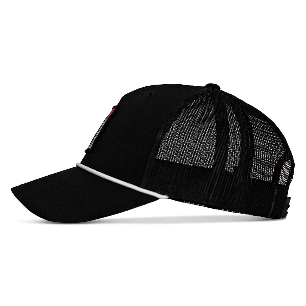 Cowboy'n Knuck If You Buck Patch Rope Snapback Hat